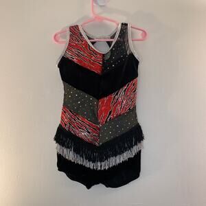 CREATIONS BY CICI Girl’s Dance/Jazz/Gymnastics Leotard/Costume / Size: 6X-7